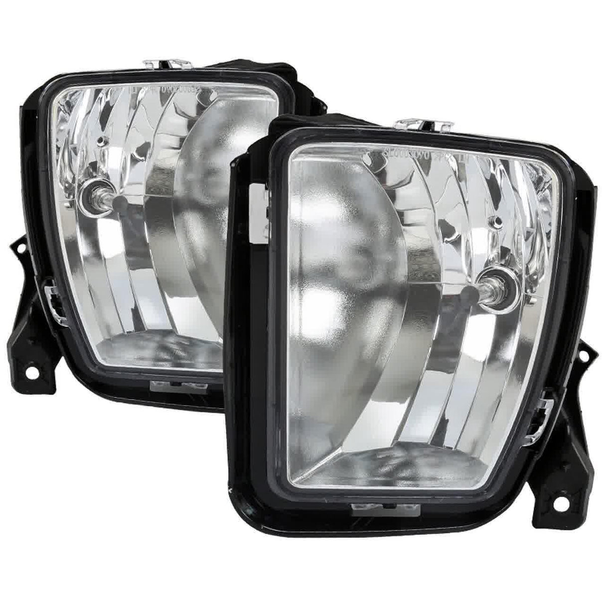 Spec-D OEM Fog Lights Dodge RAM 1500 (2013-2018) Chrome Housing - Clear or Smoke Lens