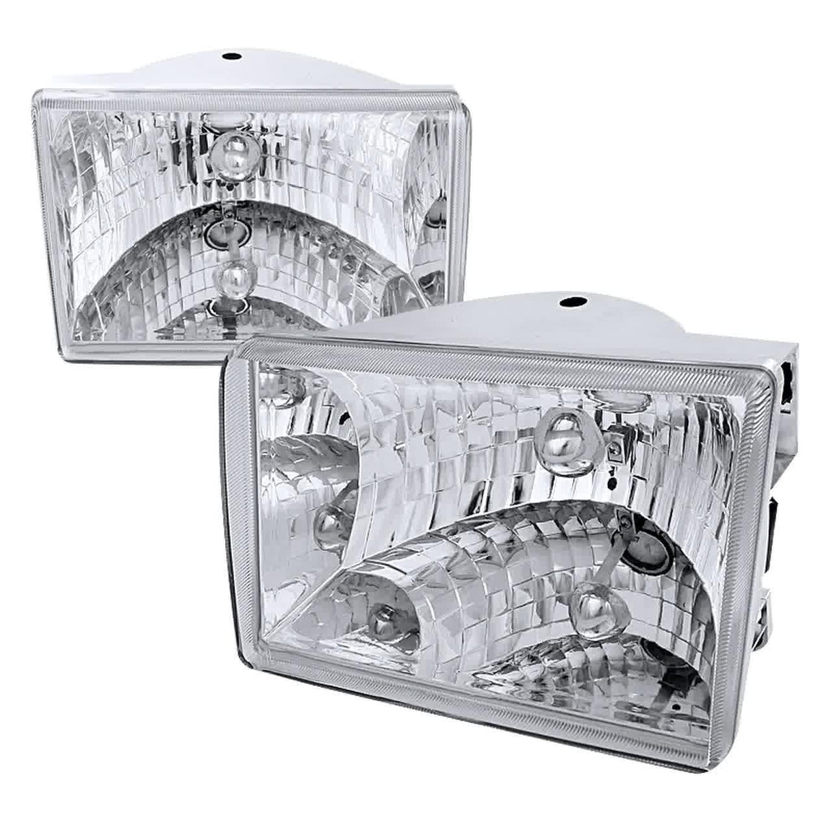 Spec-D OEM Replacement Headlights Jeep Grand Cherokee (1993-1998) Matte Black or Chrome Housing