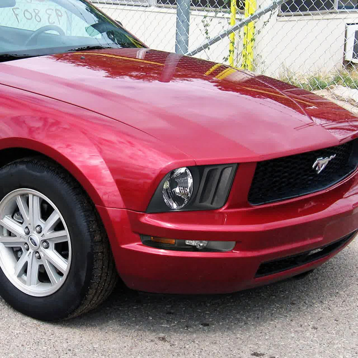 Spec-D Headlights Ford Mustang S197 (05-09) OEM Replacement Matte Black or Chrome Housing