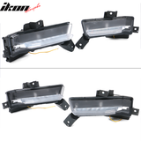 2016-2018 Chevy Camaro SS Fog Lights w/ Amber Truning Signal ABS PC