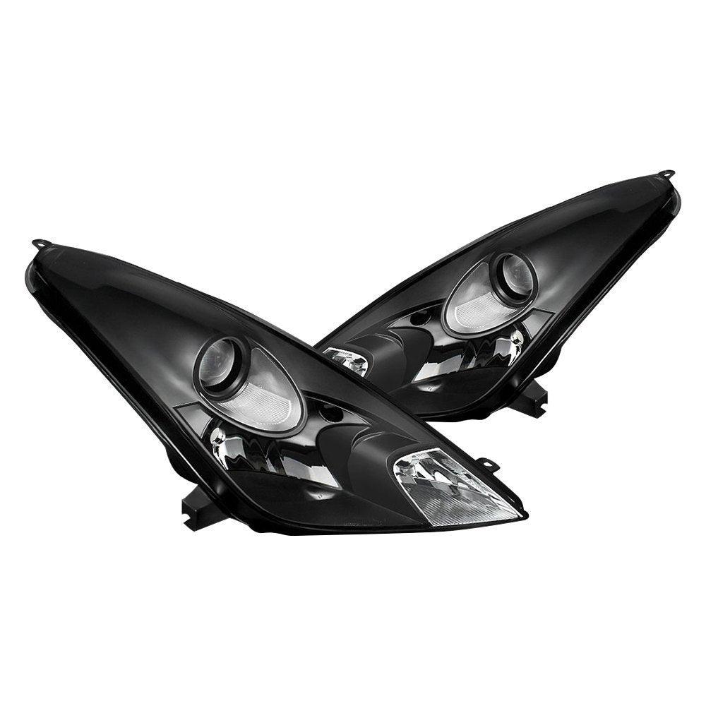 Spec-D Projector Headlights Toyota Celica (00-05) Black / Chrome / Smoke