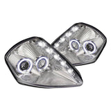 Spec-D Projector Headlights Mitsubishi Eclipse (2000-2005) LED Halo Black or Chrome