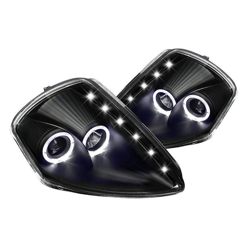 Spec-D Projector Headlights Mitsubishi Eclipse (2000-2005) LED Halo Black or Chrome