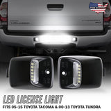 Led License Light Assembly - 2005-2015 Toyota Tacoma & 2000-2013 Tundra