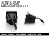 2016-2019 Toyota Tacoma & 2014-2019 Tundra LED License Light Assembly