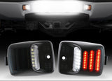 2005-2015 Toyota Tacoma LED License Light Assembly + 3 Red Light Bar