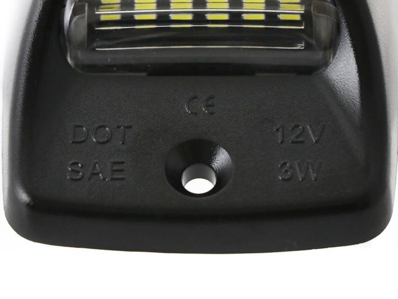 2005-2015 Toyota Tacoma LED License Light Assembly + 3 Red Light Bar