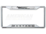 SpeedForm License Plate Frame; Mustang Horsepower (Universal; Some Adaptation May Be Required)