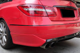 2010-2013 Mercedes Benz E Class W207 Coupe LS Style Rear Lip Caps