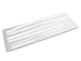 Mopar Licensed by SEC10 Lowerbelt Line Stripes with Challenger Script Logo; White (08-13 Challenger)