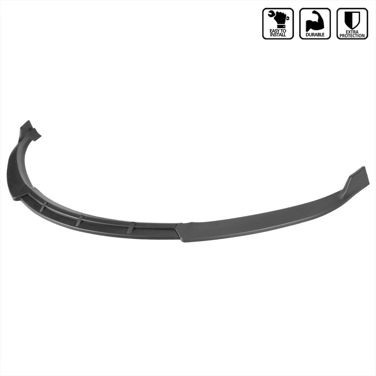 Spec-D Front Bumper Lip Tesla Model S (2012-2016) Black Matte or Gloss