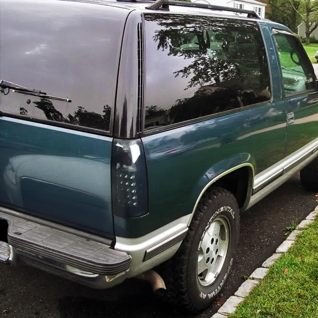 Spec-D Tail Lights Chevy Silverado (88-98) Blazer Full Size (92-94) [APC LED] Chrome or Black Housing