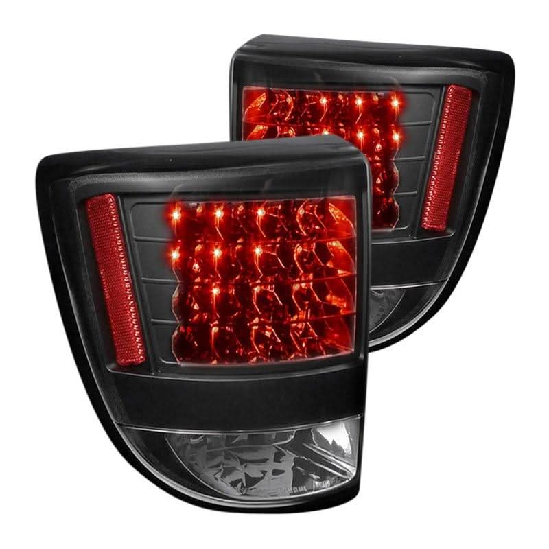 Spec-D Tail Lights Toyota Celica (2000-2005) LED - Black, Chrome
