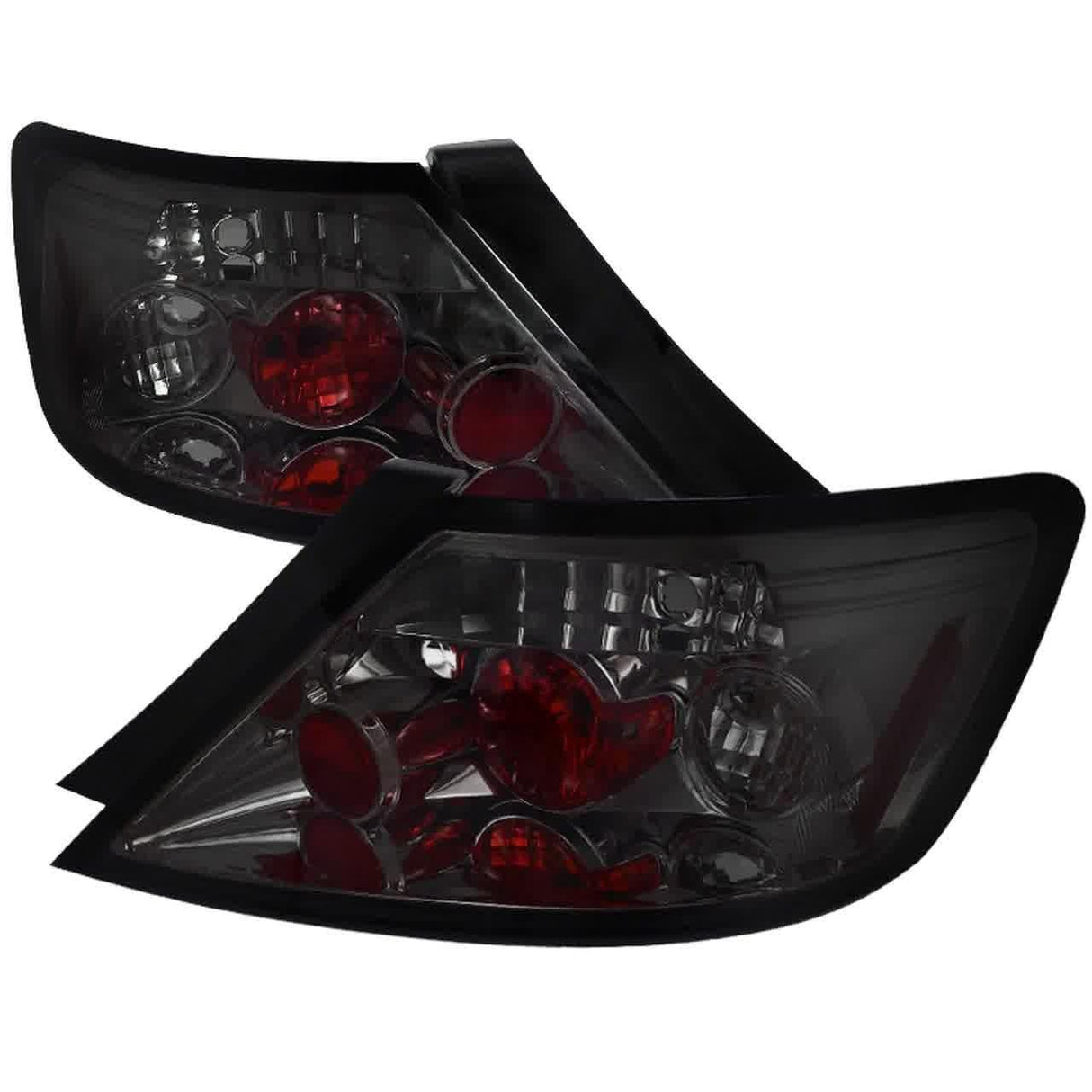 Spec-D Tail Lights Honda Civic Coupe (2006-2011) Black or Chrome Housing