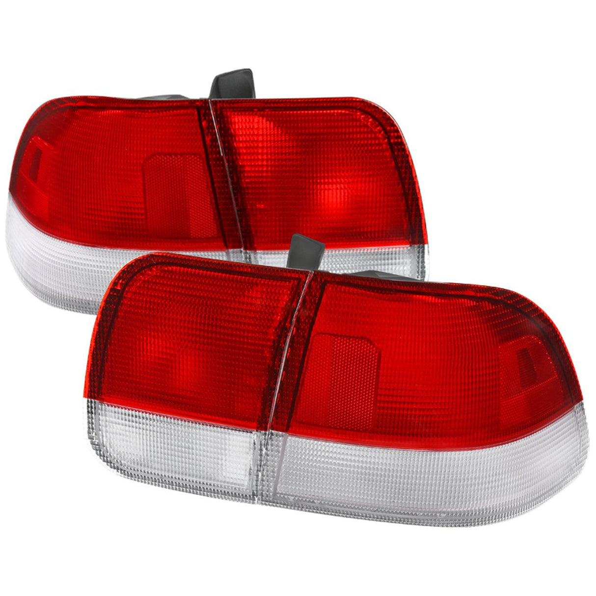 Spec-D Tail Lights Honda Civic EK Coupe (96-00) EK Sedan (96-98) Red Clear or Smoke Lens