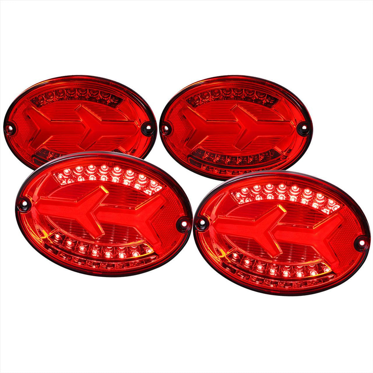 Spec-D Tail Lights Corvette C5 (97-04) Lambo Aventador Style LED