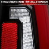 Spec-D LED Tail Lights Tahoe Suburban Yukon (07-14) Sequential - Black / Smoke / Red