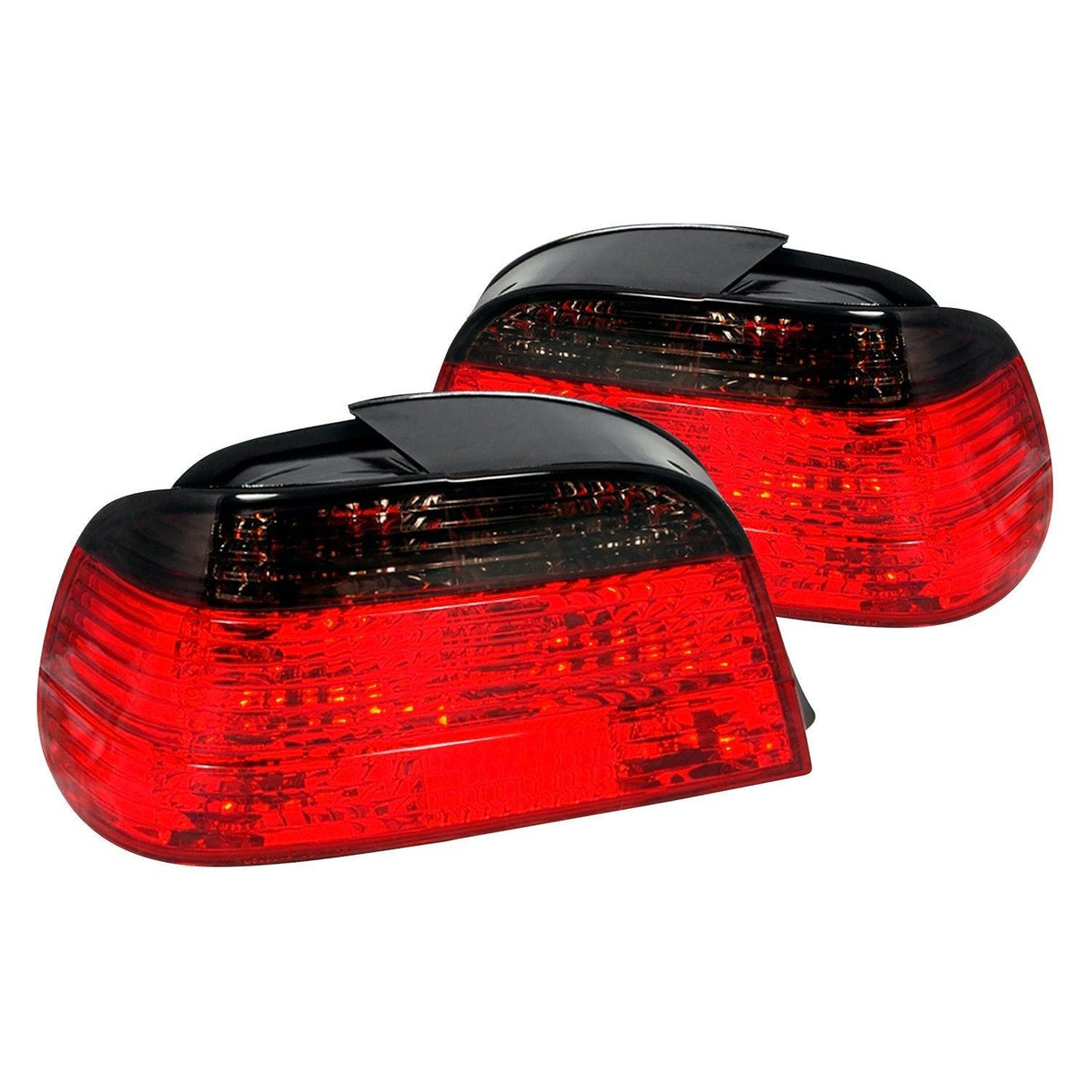 LED Tail Lights BMW E38 7 Series 735i/740i/750i (1995-2001) Red Smoke or Red Clear Lens - K2 Industries