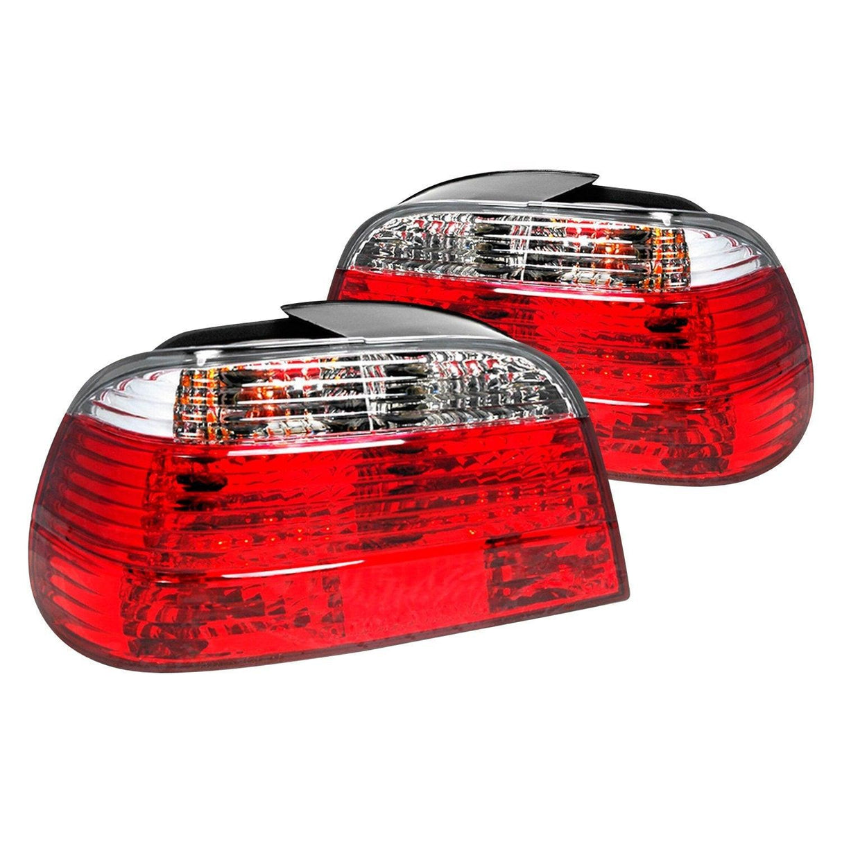 LED Tail Lights BMW E38 7 Series 735i/740i/750i (1995-2001) Red Smoke or Red Clear Lens - K2 Industries