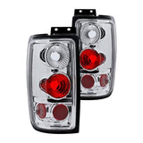 Spec-D Tail Lights Ford Expedition (1997-2002) [Altezza Style] Chrome or Black Housing