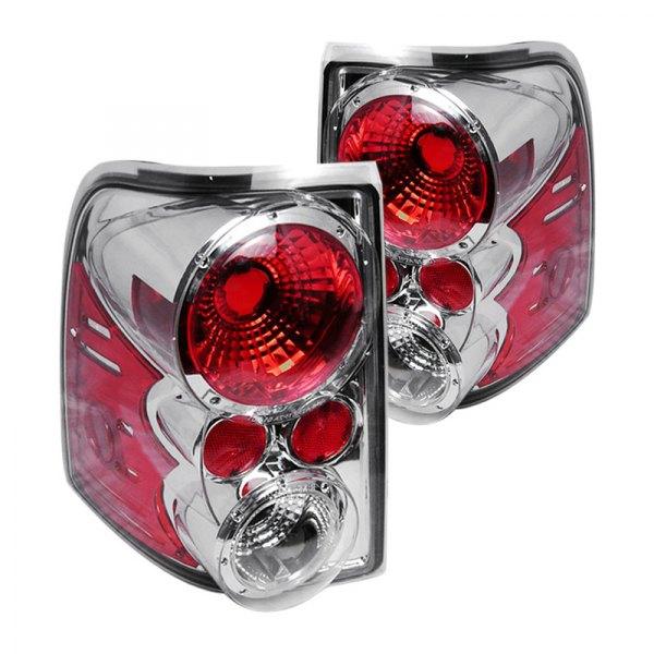 Spec-D Tail Lights Ford Explorer (2002-2005) [Altezza Style] Chrome or Black Housing