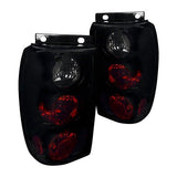 Spec-D Tail Lights Ford Expedition (1995-1997) [Altezza Style] Chrome or Black Housing