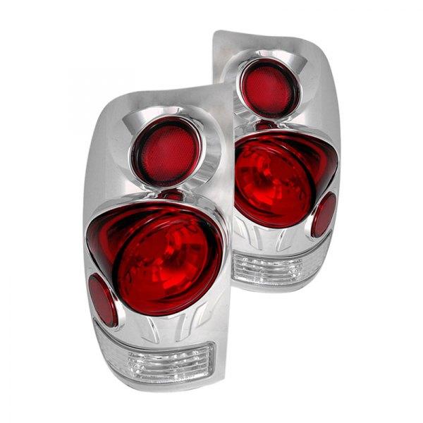Spec-D Tail Lights Ford F150 (97-04) F250 (97-03) [Altezza Style] Black or Chrome Housing