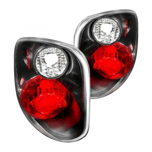 Spec-D Tail Lights Ford F150 (2001-2003) [Altezza Style] Black Housing/Clear Lens
