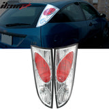 Fits 00-04 Ford Focus Hatch 5Dr Chrome Altezza Tail Lights