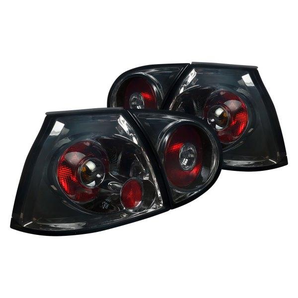 Spec-D Tail Lights VW Golf GTI/Rabbit/R32 MK5 (06-09) [Altezza Style] Black or Chrome