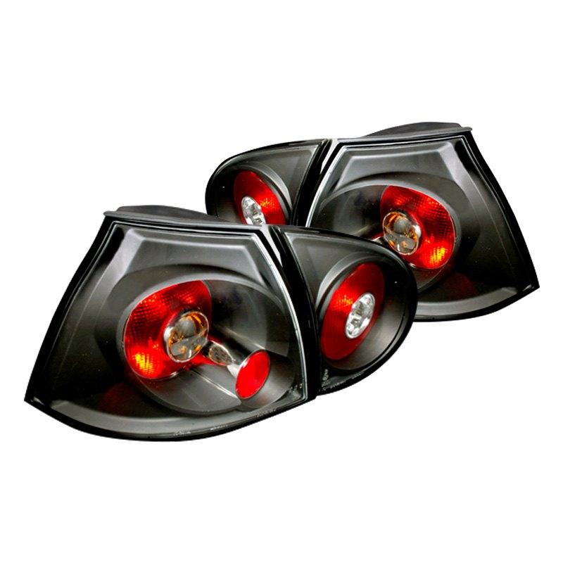 Spec-D Tail Lights VW Golf GTI/Rabbit/R32 MK5 (06-09) [Altezza Style] Black or Chrome