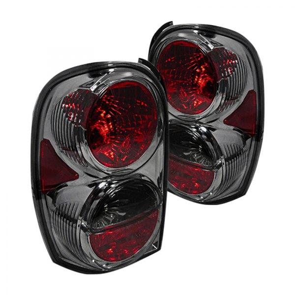 Spec-D Tail Lights Jeep Liberty (2002-2004) [Altezza Style] Chrome or Black Housing