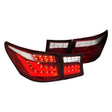 Tail Lights Lexus LS460 (2007-2008-2009) LED Red or Smoked - K2 Industries