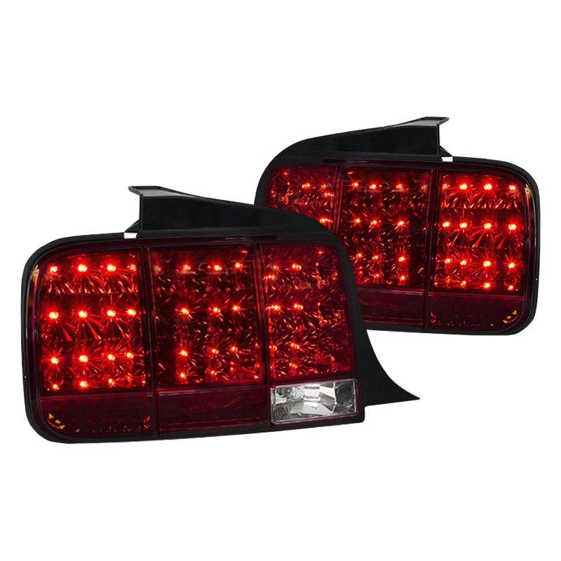 Spec-D Tail Lights Ford Mustang S197 (2005-2009) Sequential or Non-Sequential LED