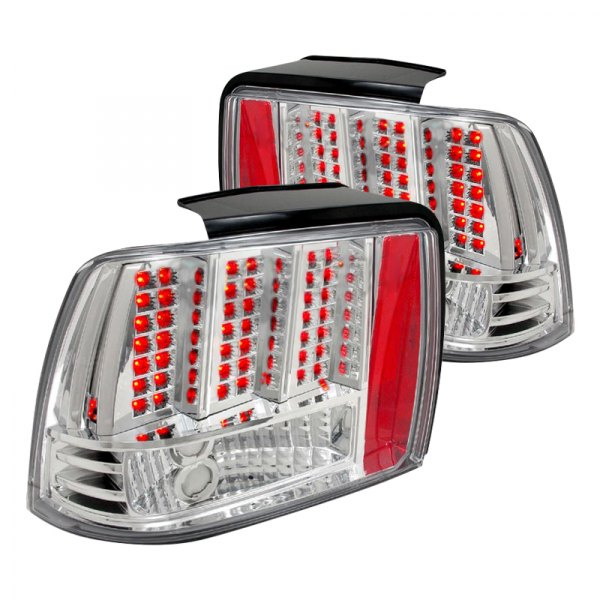 Spec-D LED Tail Lights Ford Mustang SN95 (99-04) Sequential Optional - Clear / Black / Red / Smoked