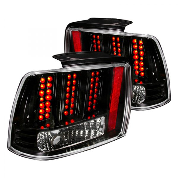 Spec-D LED Tail Lights Ford Mustang SN95 (99-04) Sequential Optional - Clear / Black / Red / Smoked