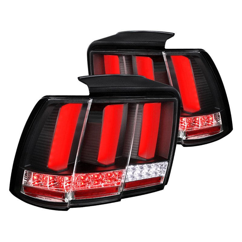 Spec-D LED Tail Lights Ford Mustang SN95 (99-04) Sequential Optional - Clear / Black / Red / Smoked