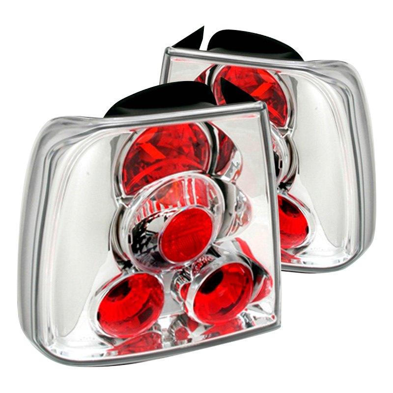 Spec-D Tail Lights VW Passat Sedan (98-01) [Altezza Style] Matte Black or Chrome Housing