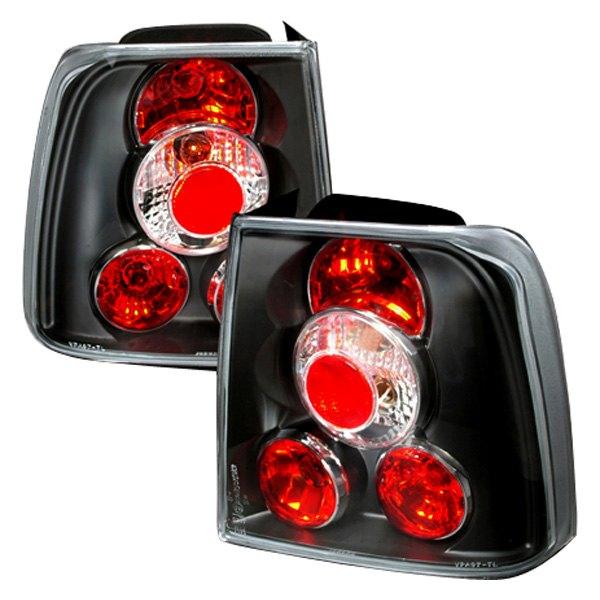 Spec-D Tail Lights VW Passat Sedan (98-01) [Altezza Style] Matte Black or Chrome Housing