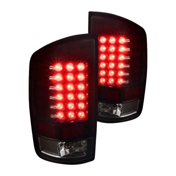 Spec-D LED Tail Lights Dodge Ram (2007-2009) Black or Chrome Housing