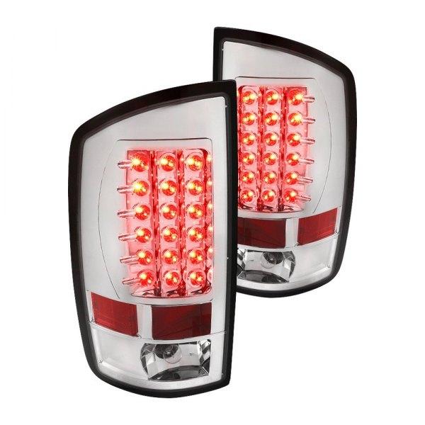 Spec-D LED Tail Lights Dodge Ram (2007-2009) Black or Chrome Housing