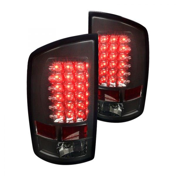 Spec-D LED Tail Lights Dodge Ram (2007-2009) Black or Chrome Housing