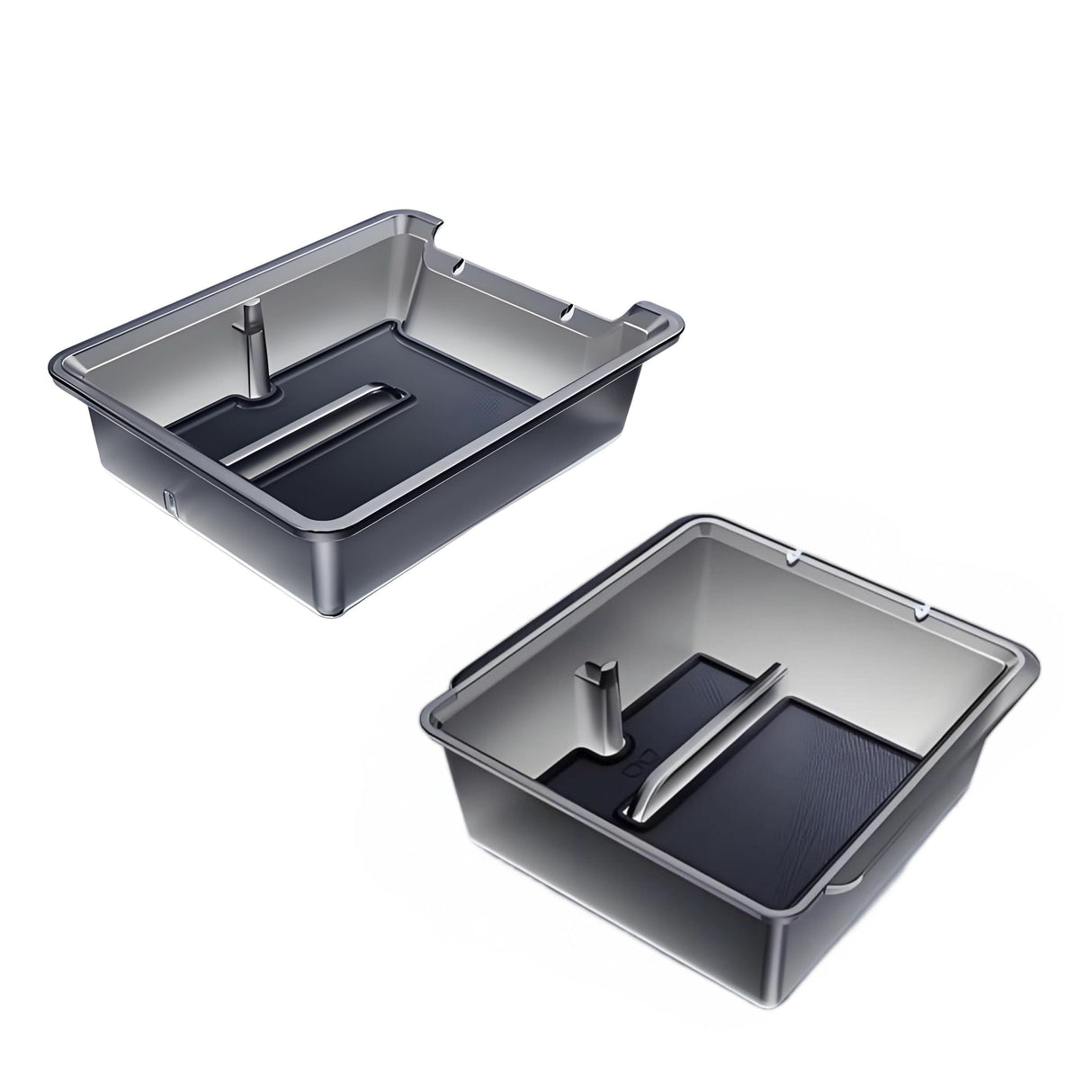 Center Console Storage Kits for Model Y Juniper / Model 3 Highland (2PCS) | TESERY