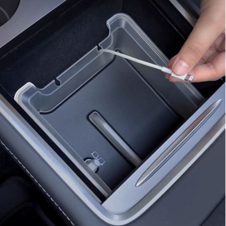 Center Console Storage Kits for Model Y Juniper / Model 3 Highland (2PCS) | TESERY