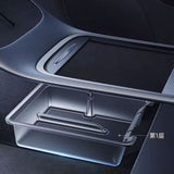 Center Console Storage Kits for Model Y Juniper / Model 3 Highland (2PCS) | TESERY