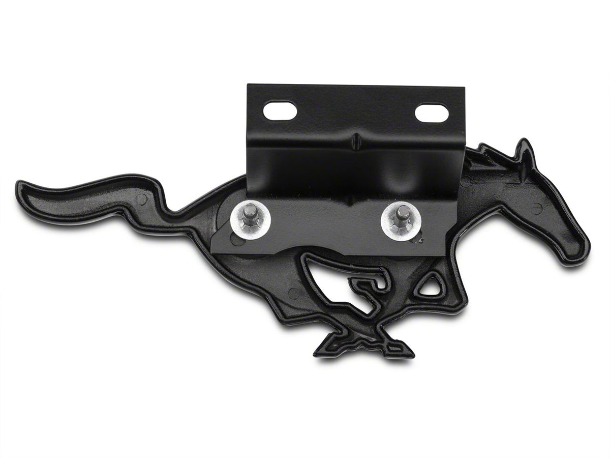 SpeedForm Mach 1 Grille Delete Kit with Pony Emblem; Black (99-04 Mustang GT, V6)