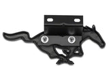 SpeedForm Mach 1 Grille Delete Kit with Pony Emblem; Black (99-04 Mustang GT, V6)
