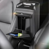 Magnetic Hidden Center Console Organizer for Model Y Juniper / Model 3 Highland