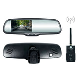 Master Tailgaters 10.5" Rear View Mirror with 4.3" LCD Screen and Wireless Transmitter | Rearview Universal Fit | Auto Adjusting Brightness LCD | Anti Glare | Full Mirror Replacement