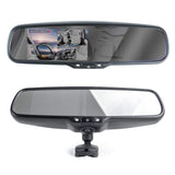 Master Tailgaters Rear View Mirror with Ultra Bright 4.5" Auto Adjusting Brightness LCD + HD 1080p DVR 360° Recorder - Universal Fit